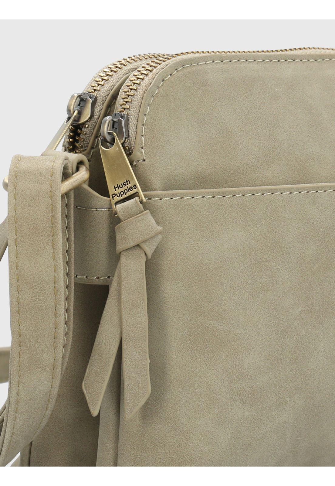 Cartera Ecocuero Verde Dean Cross Mujer-3