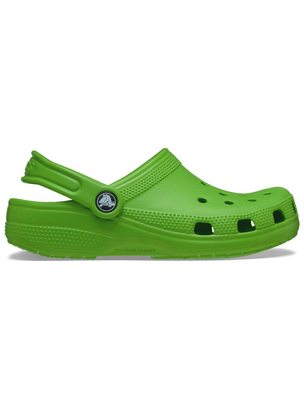 Zueco Niños Grandes Classic Clog K Verde-0