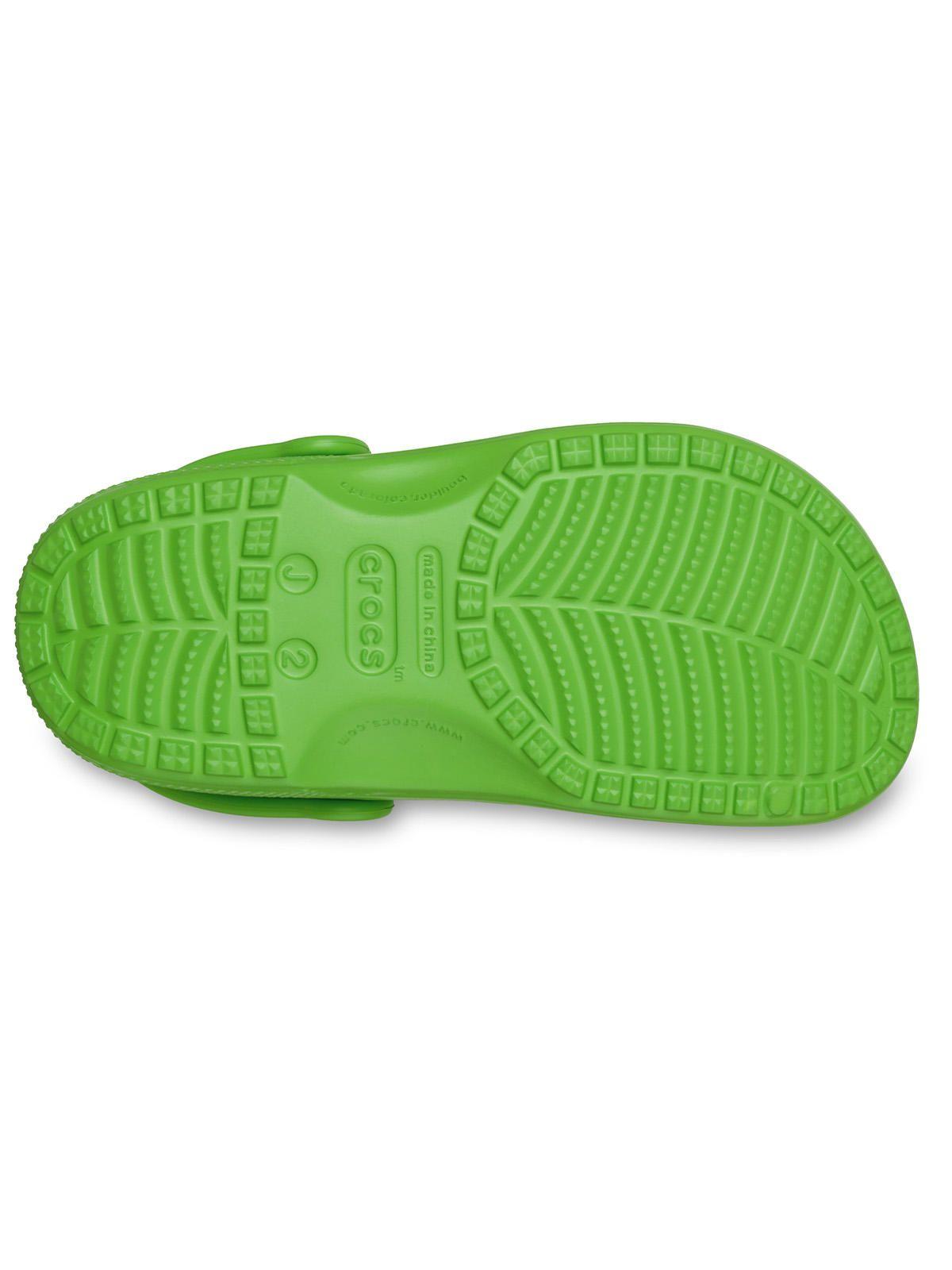 Zueco Niños Grandes Classic Clog K Verde-5