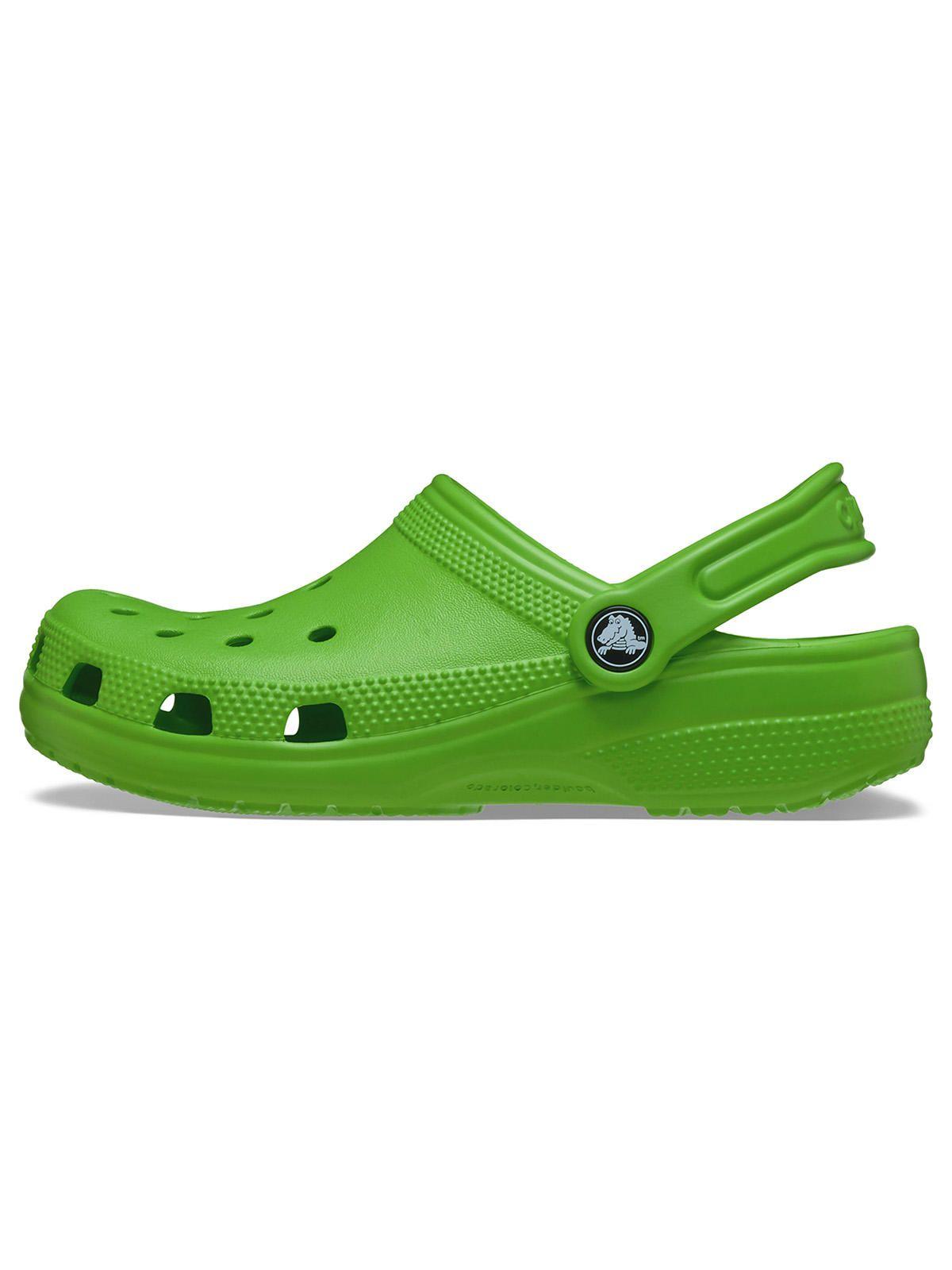 Zueco Niños Grandes Classic Clog K Verde-6