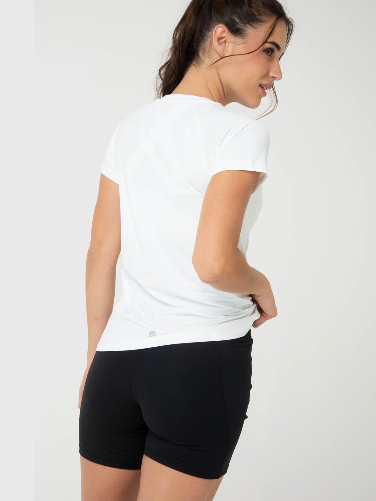 Polera Mujer Round Neck Aloe Blanca -3