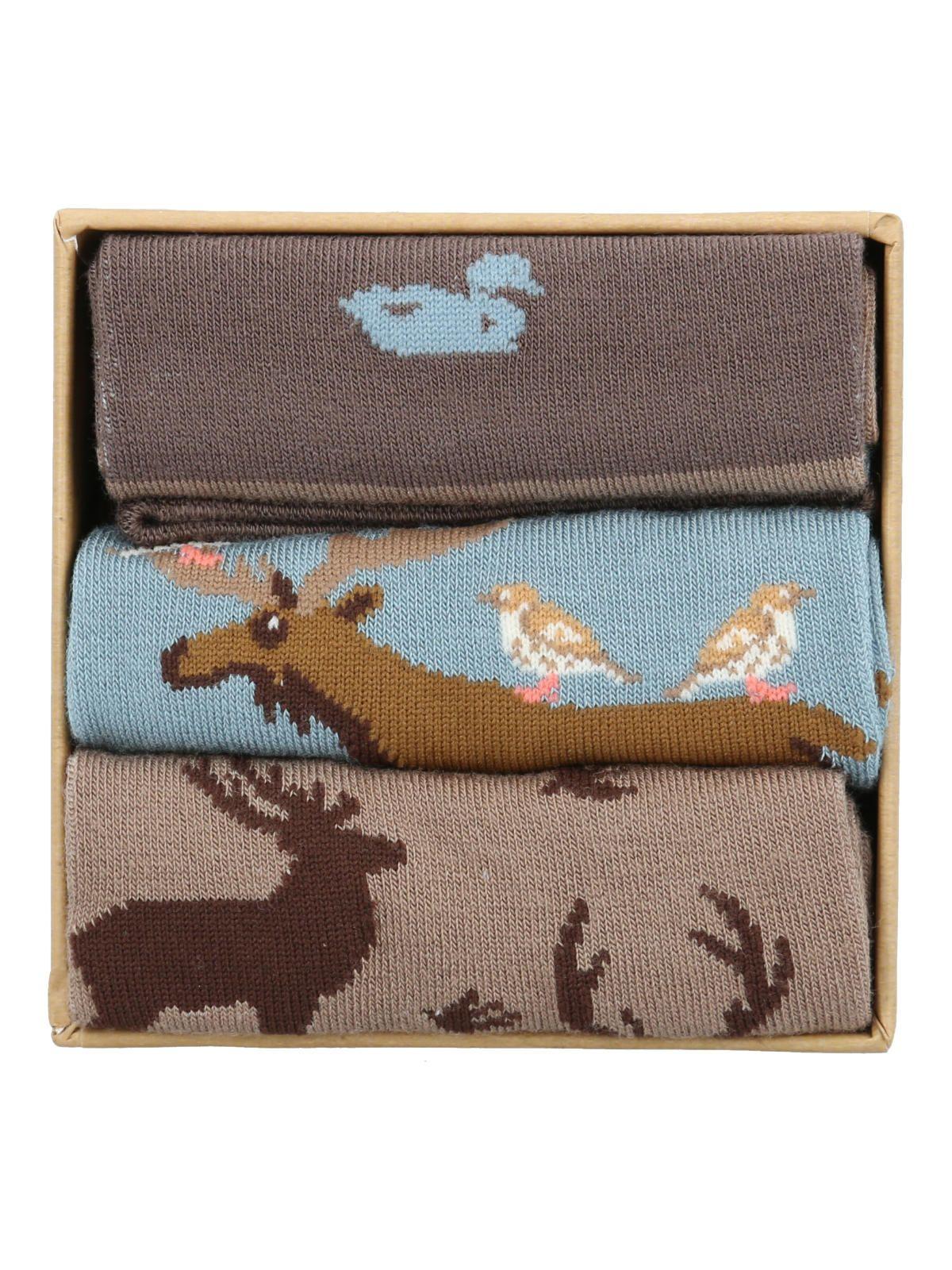 Pack 3 Calcetín Bambú Hombre Sym Multicolor-2