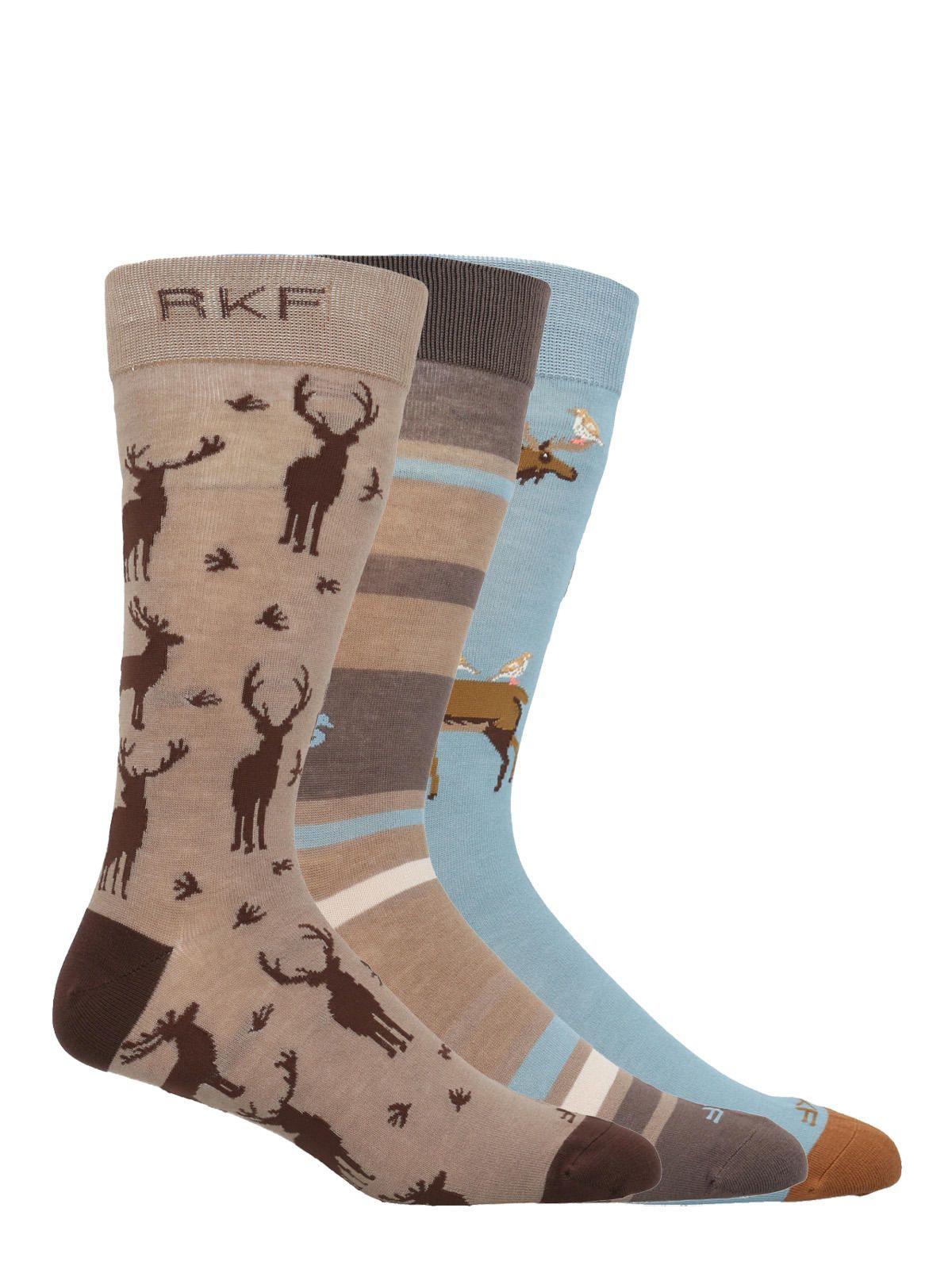 Pack 3 Calcetín Bambú Hombre Sym Multicolor-3