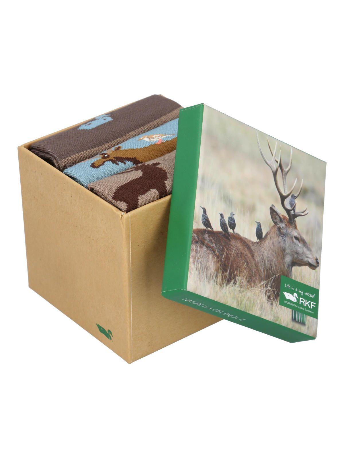 Pack 3 Calcetín Bambú Hombre Sym Multicolor-1