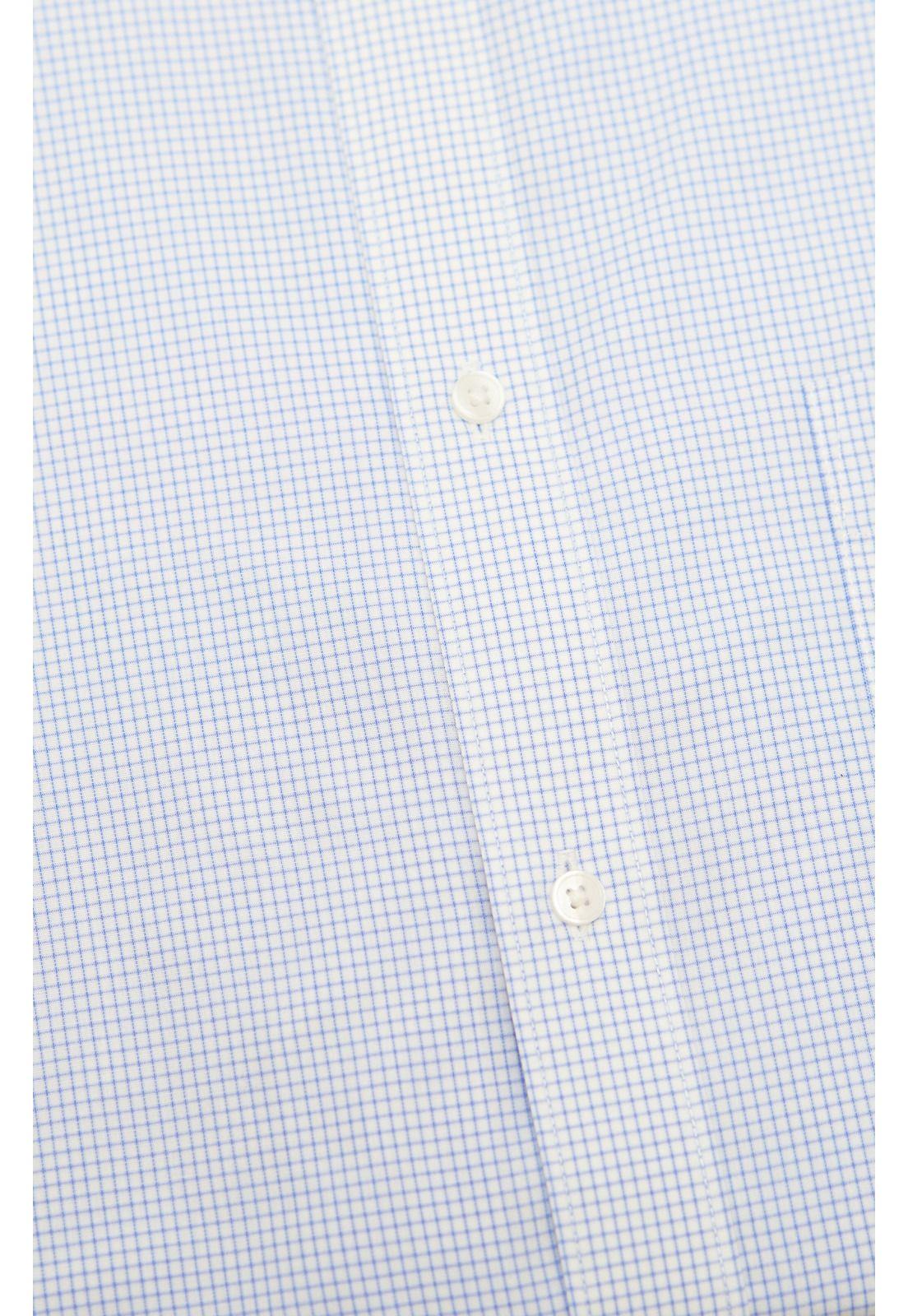 Camisa Libre De Arrugas Hombre WF Marino-4