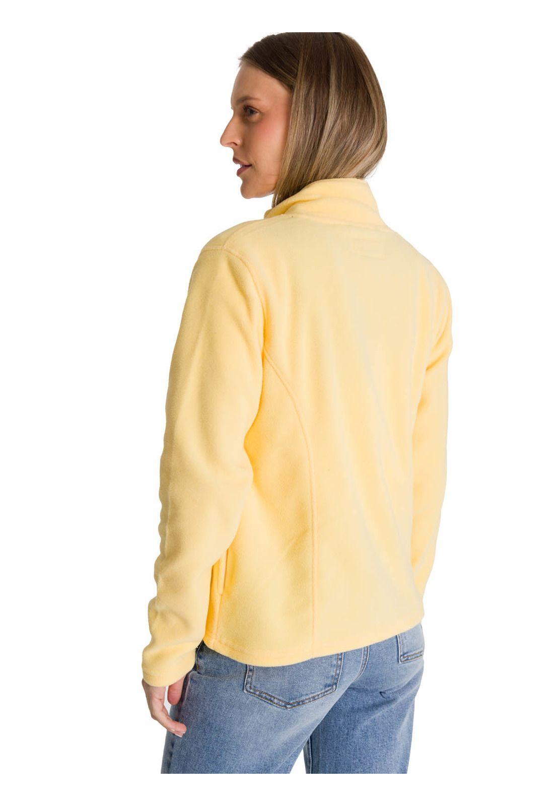 Polar Microfleece Full Zip Mujer Amarillo-3