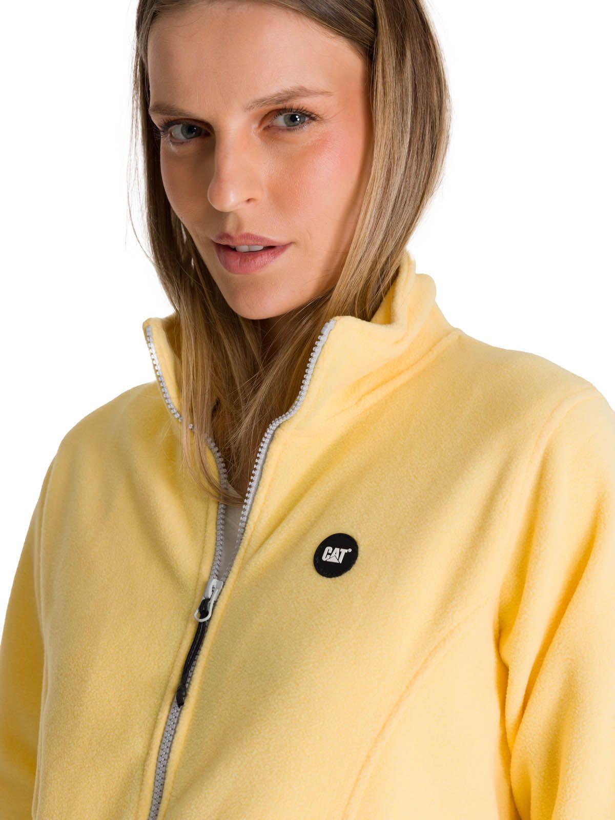 Polar Microfleece Full Zip Mujer Amarillo-4