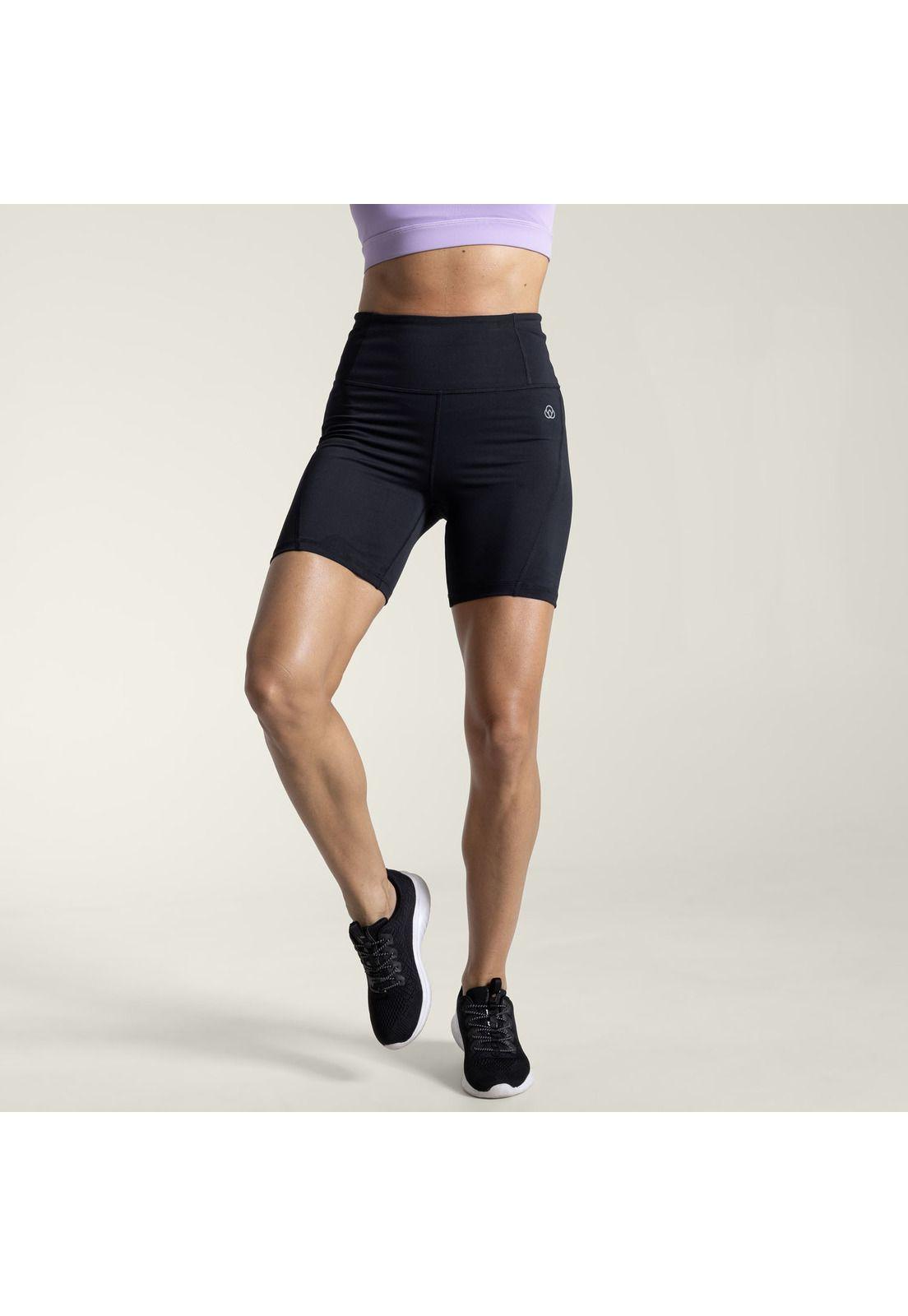Calza Mujer HR Short Leg Jane Negro-0