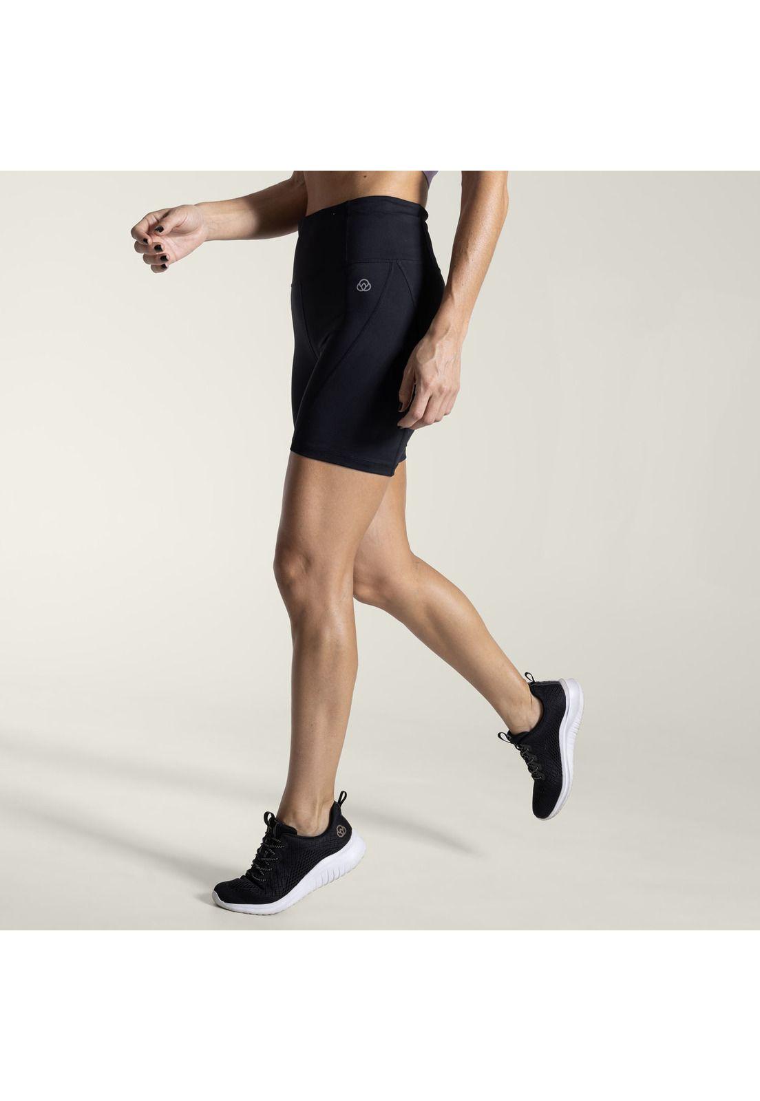 Calza Mujer HR Short Leg Jane Negro-2