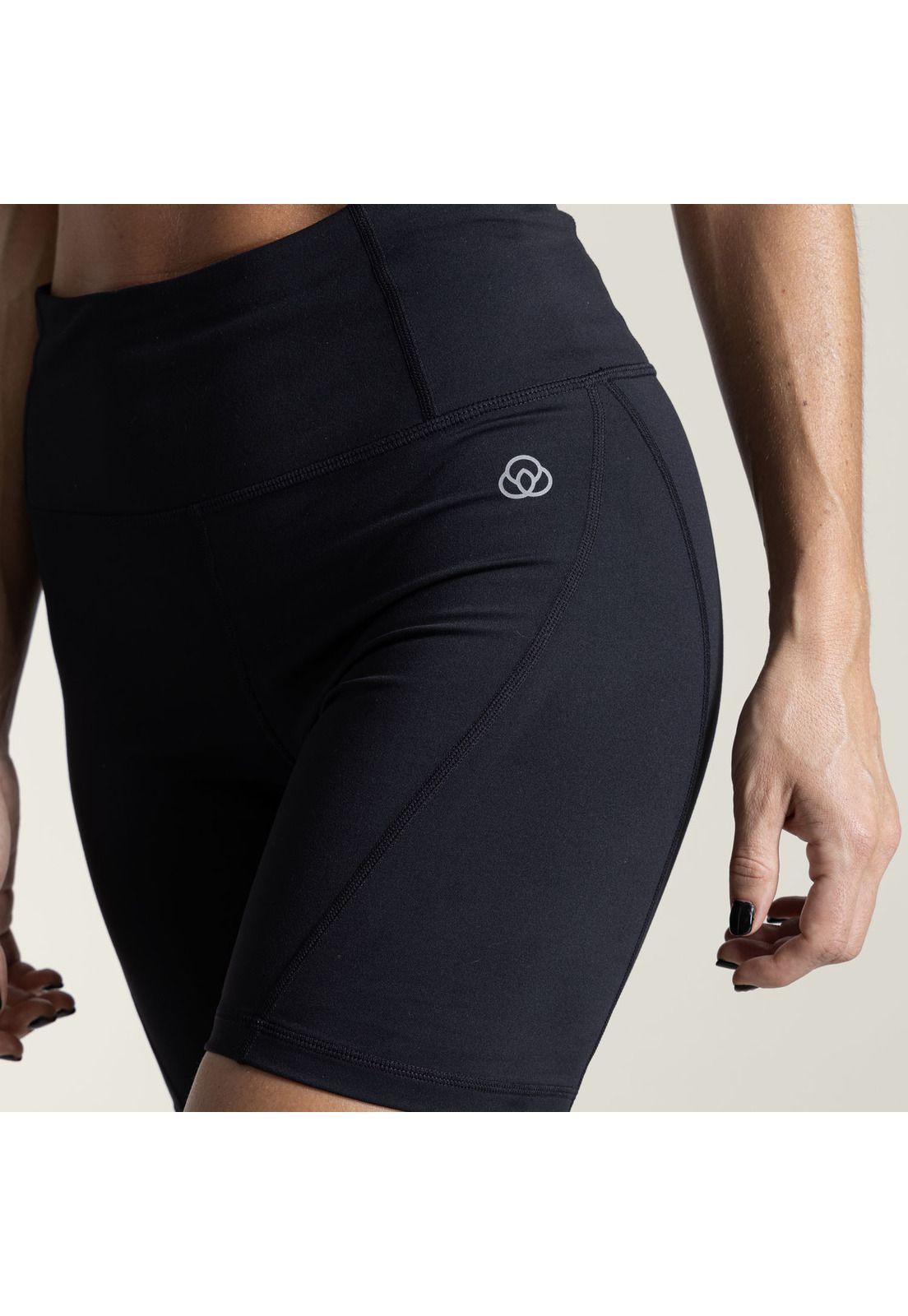 Calza Mujer HR Short Leg Jane Negro-3