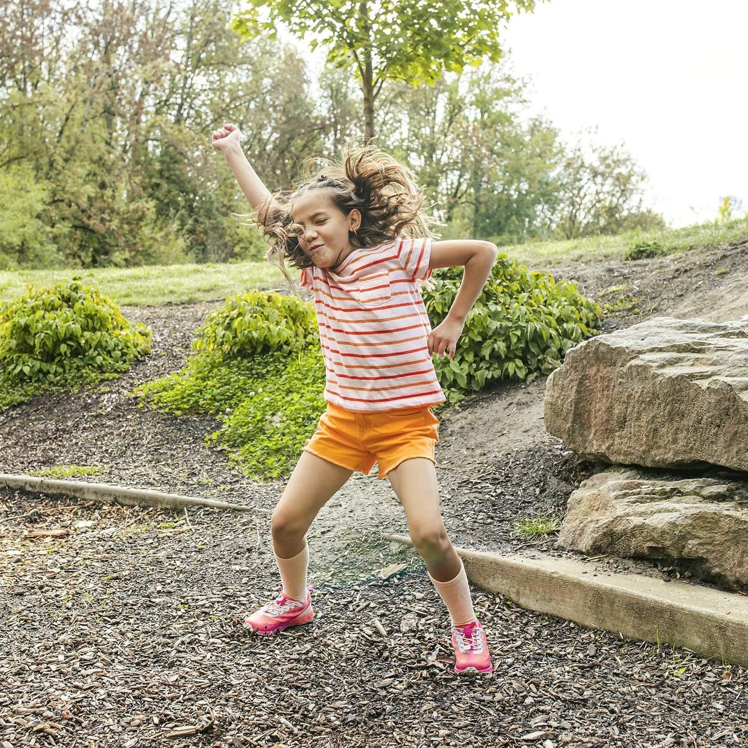 Zapatilla Niños Agility Peak Naranjo-6