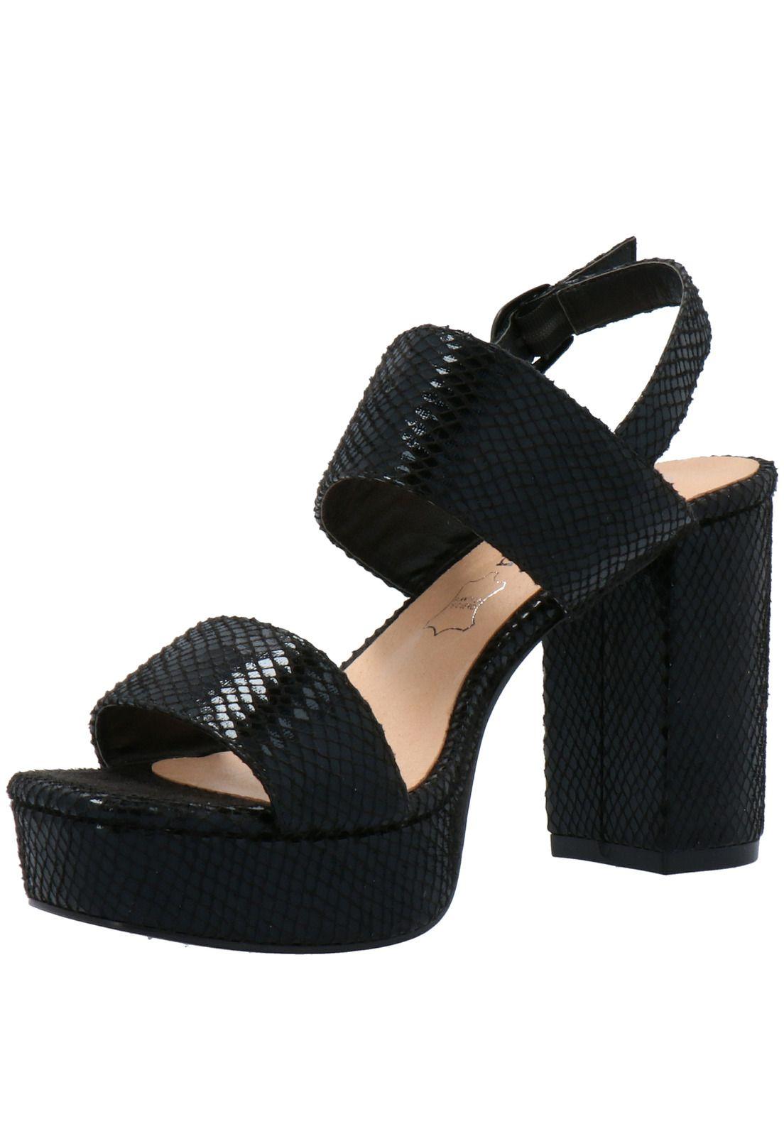 Sandalia Mujer Elize 2 Negro-3