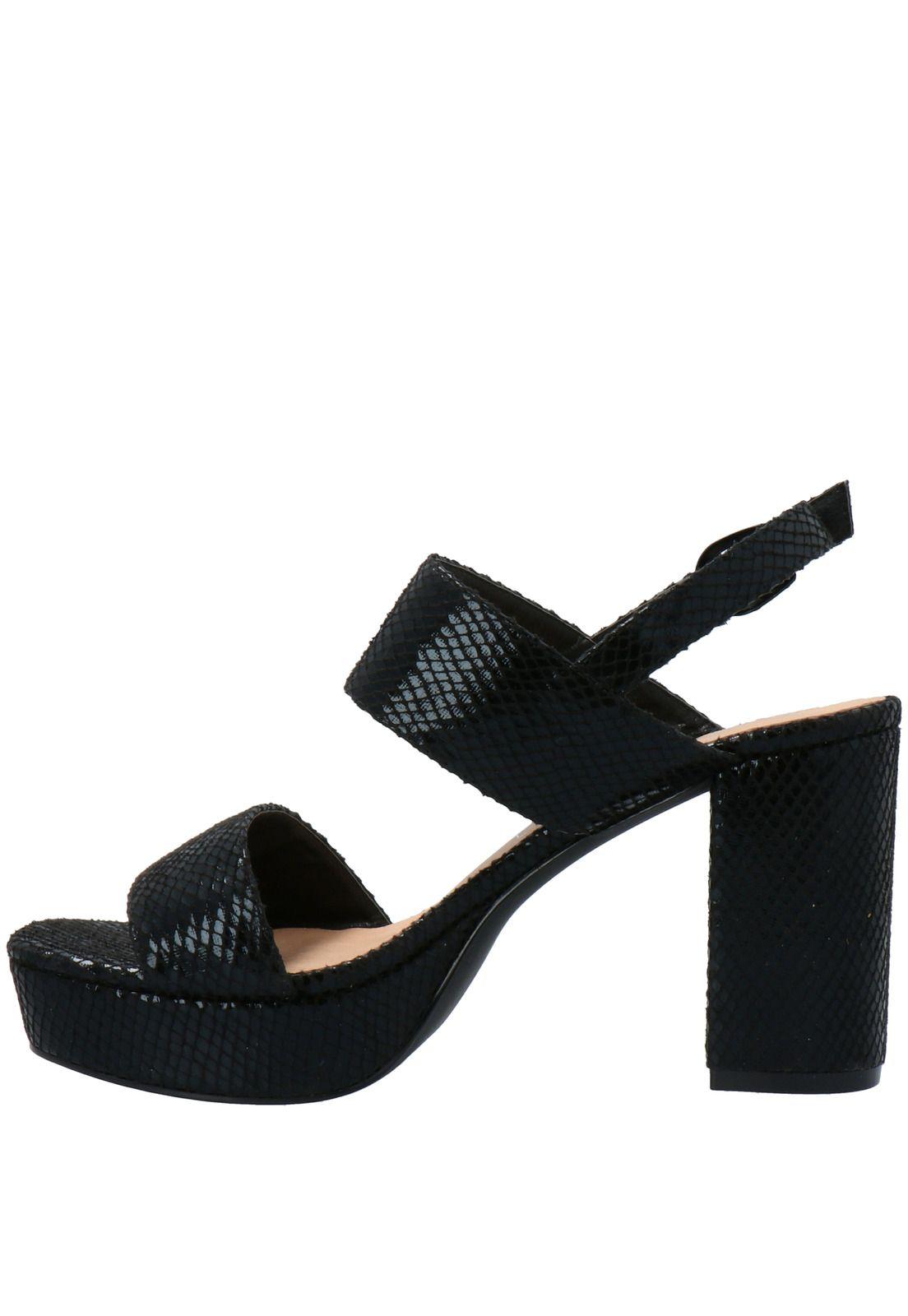 Sandalia Mujer Elize 2 Negro-4