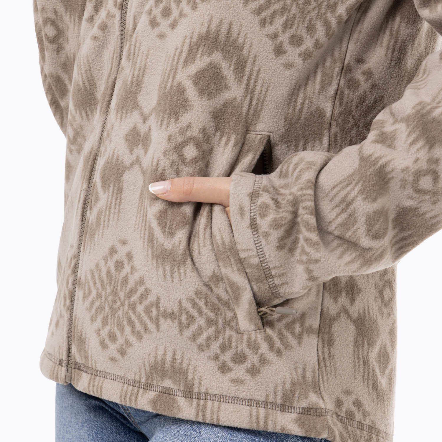 Polar Mujer Alpa Microfleece Café-5