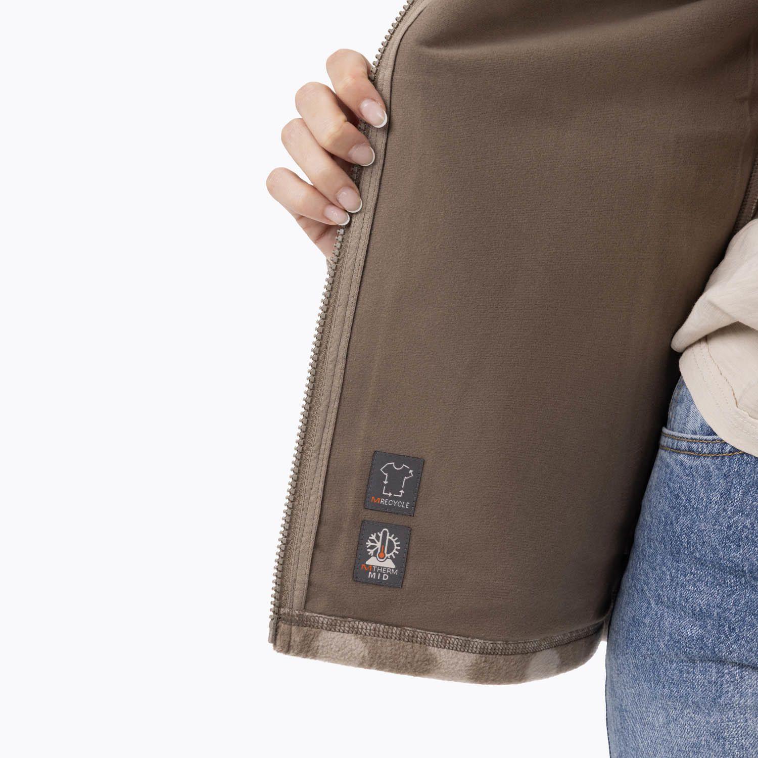 Polar Mujer Alpa Microfleece Café-6