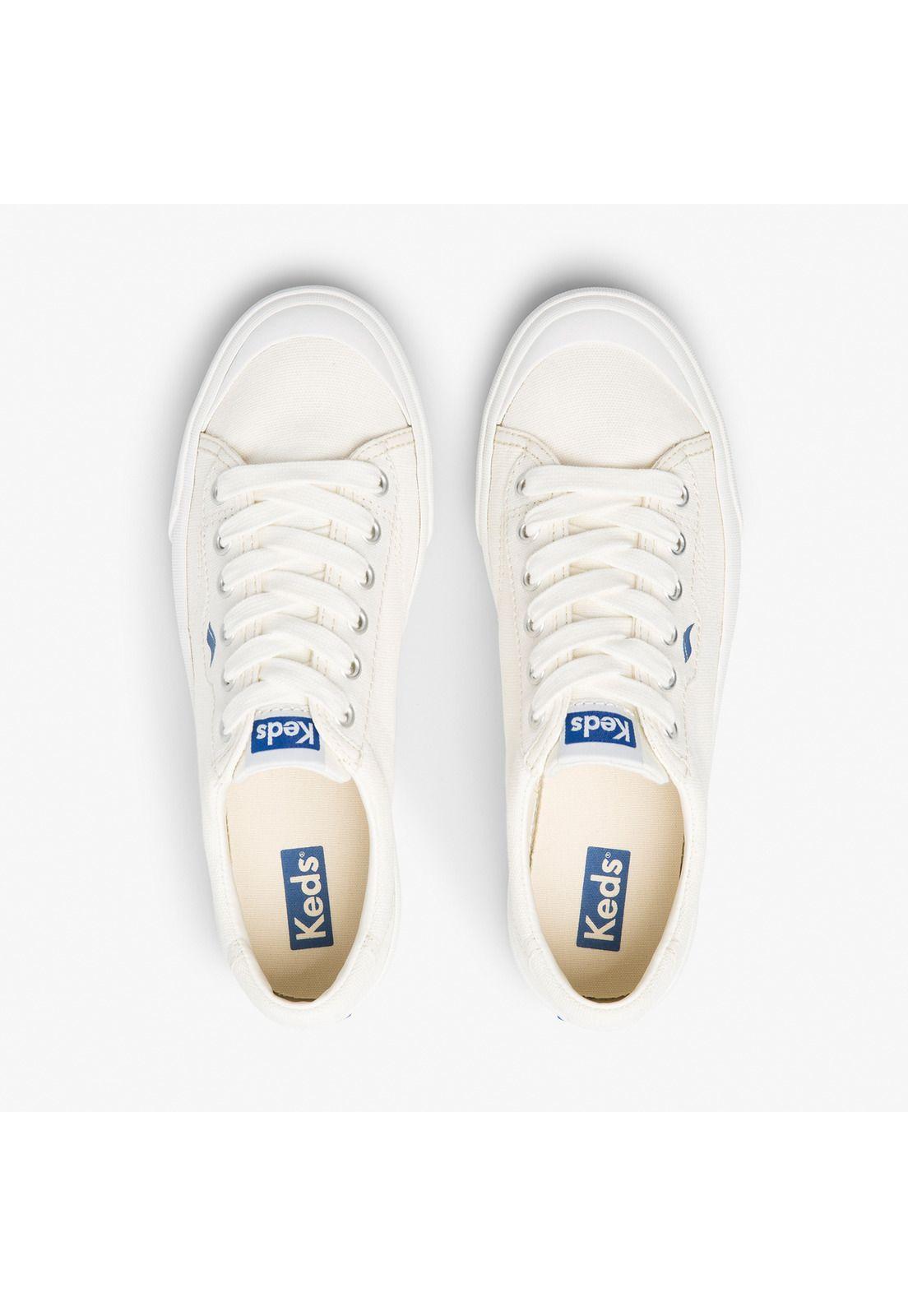Zapatilla Mujer Crew Kick 75 Blanco-2