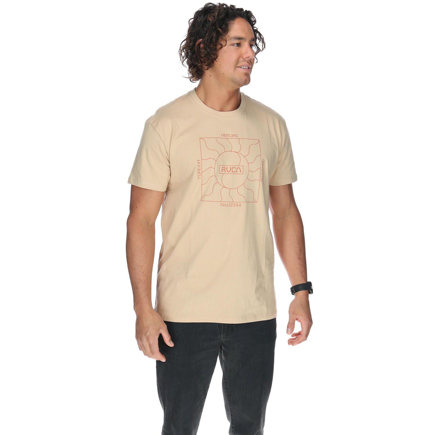 Polera M/C Hombre Solar Ss Beige-0
