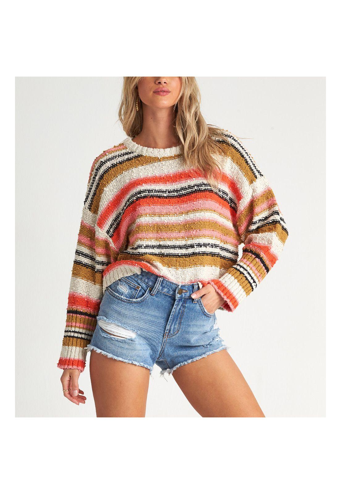 Sweater  Easy Going Multicolor Mujer-0