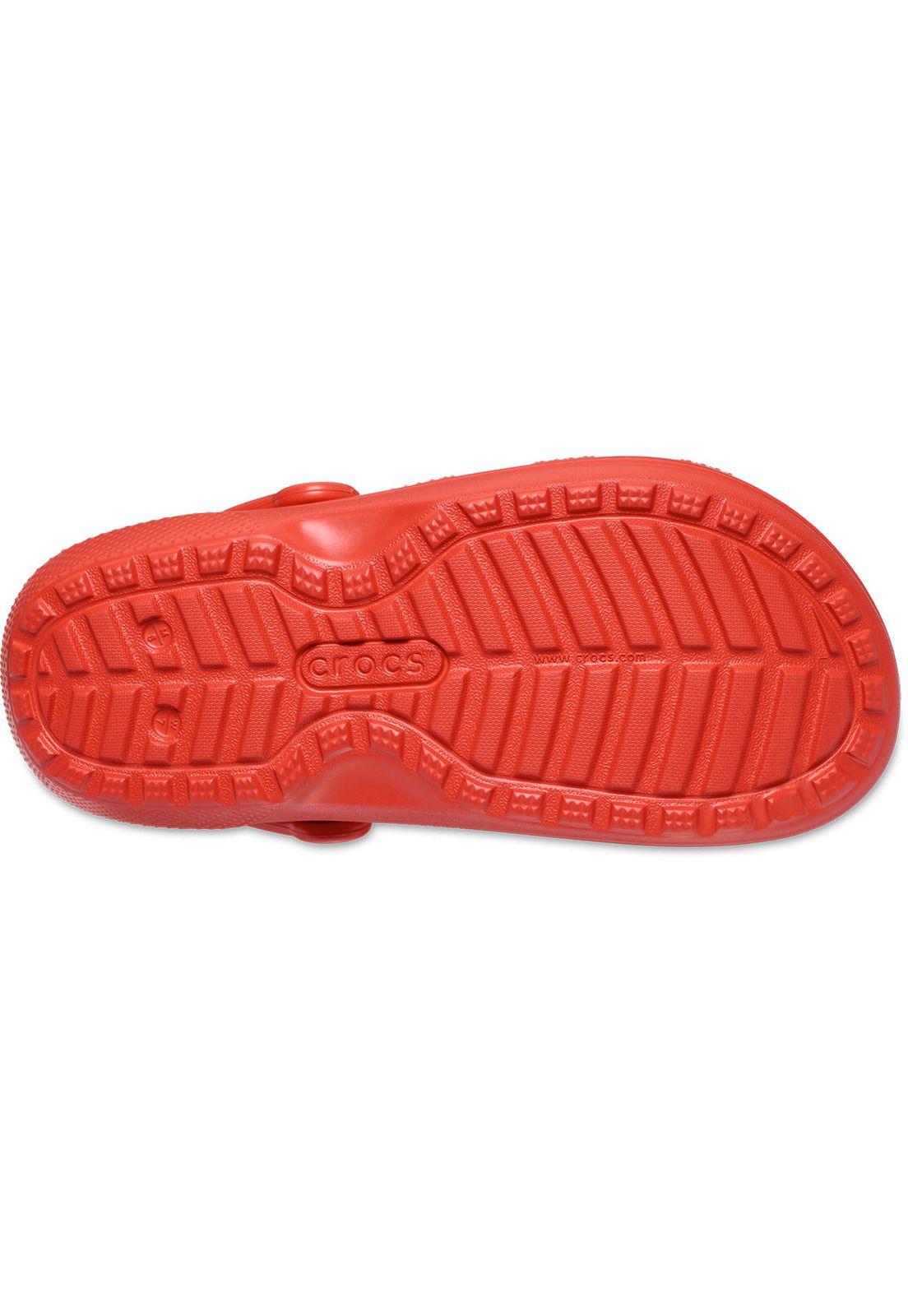 Zueco Crocs Unisex Lined Chiporro Rojo-5