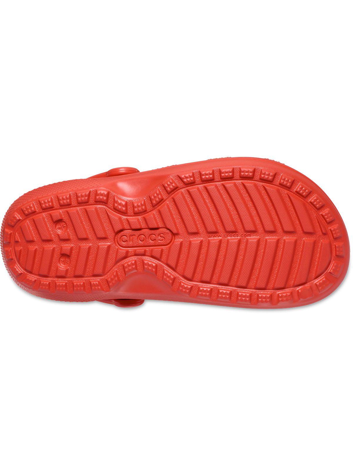 Zueco Crocs Unisex Lined Chiporro Rojo-5