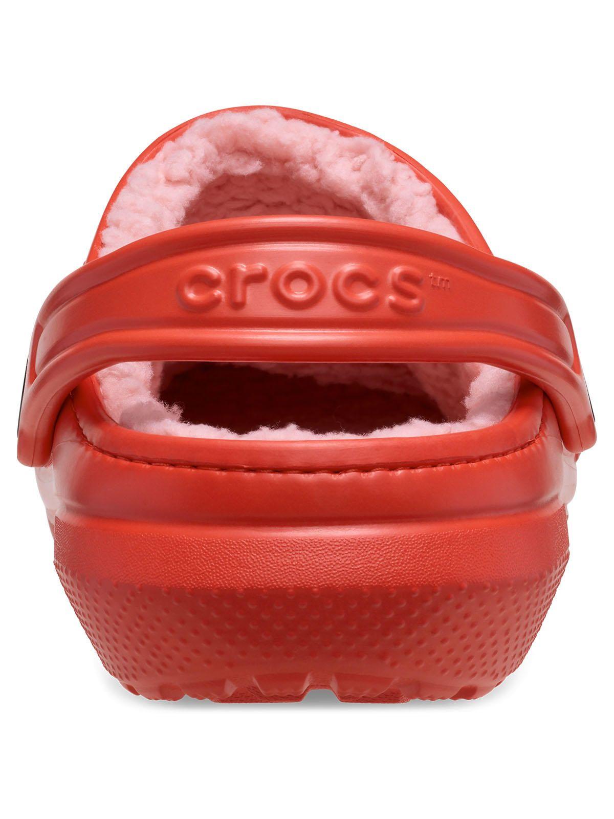 Zueco Crocs Unisex Lined Chiporro Rojo-7