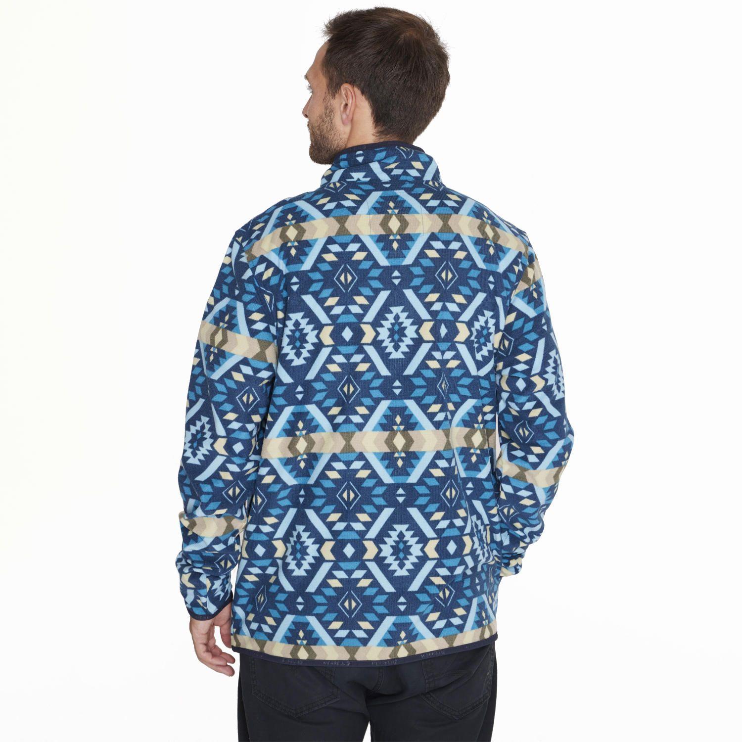 Polar Micropolar Knitted Azul Hombre-1