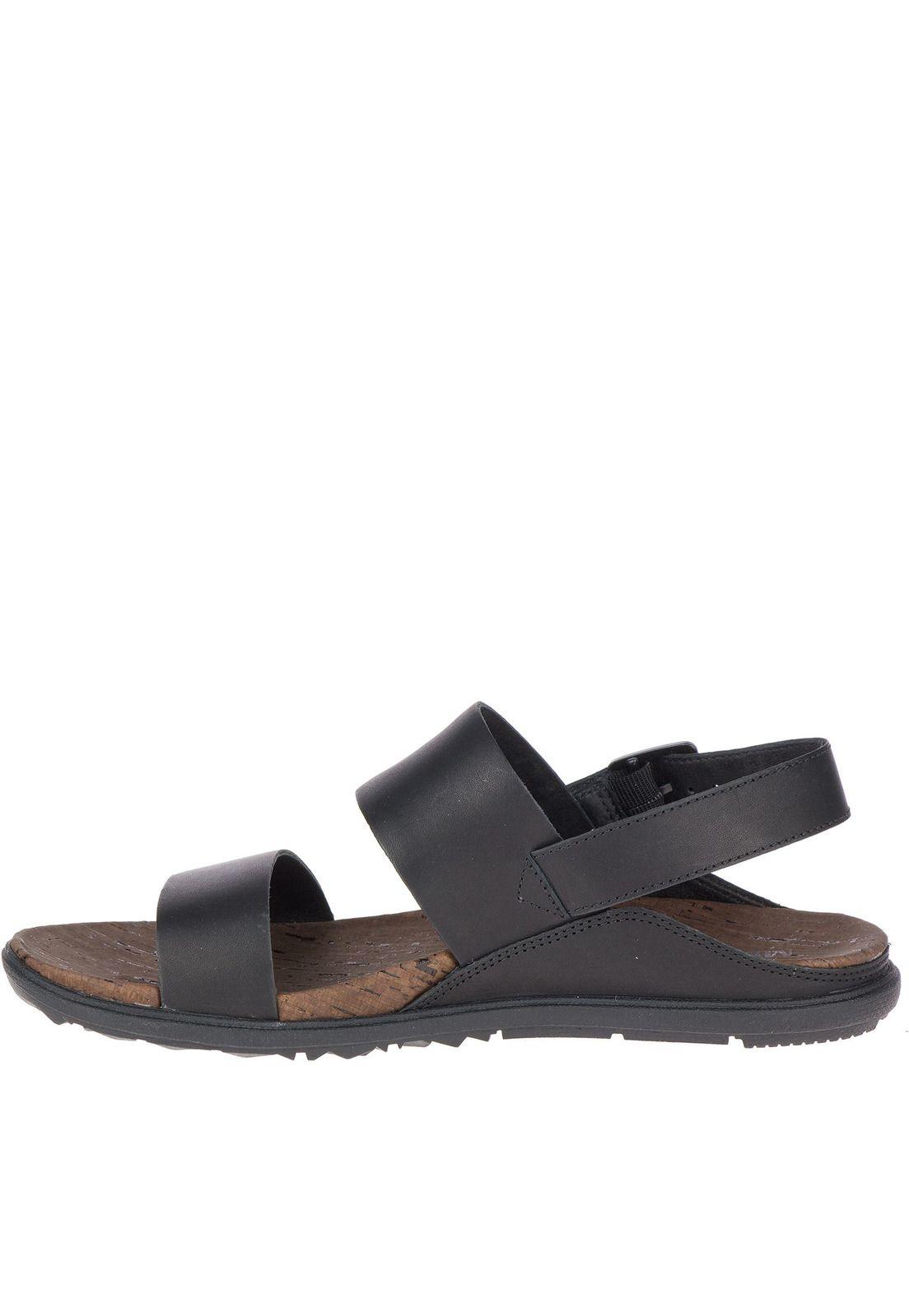 Sandalia Mujer Around Town Luxe Backstrap Negro-3