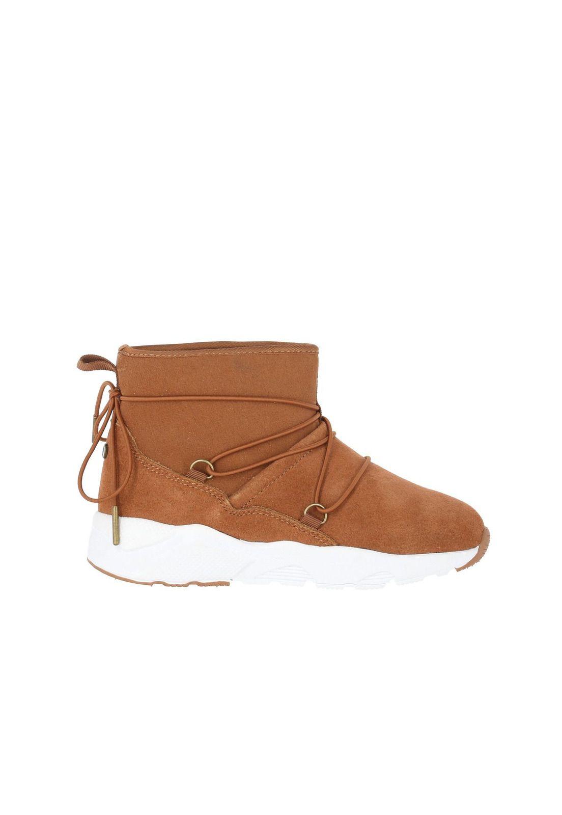 Botin Cuero Eleven Café-3