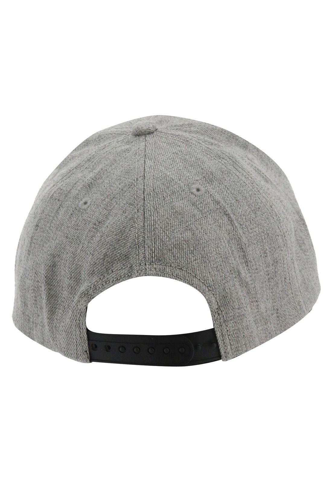 Jockey Hombre Fitted Cat Hat Gris-0