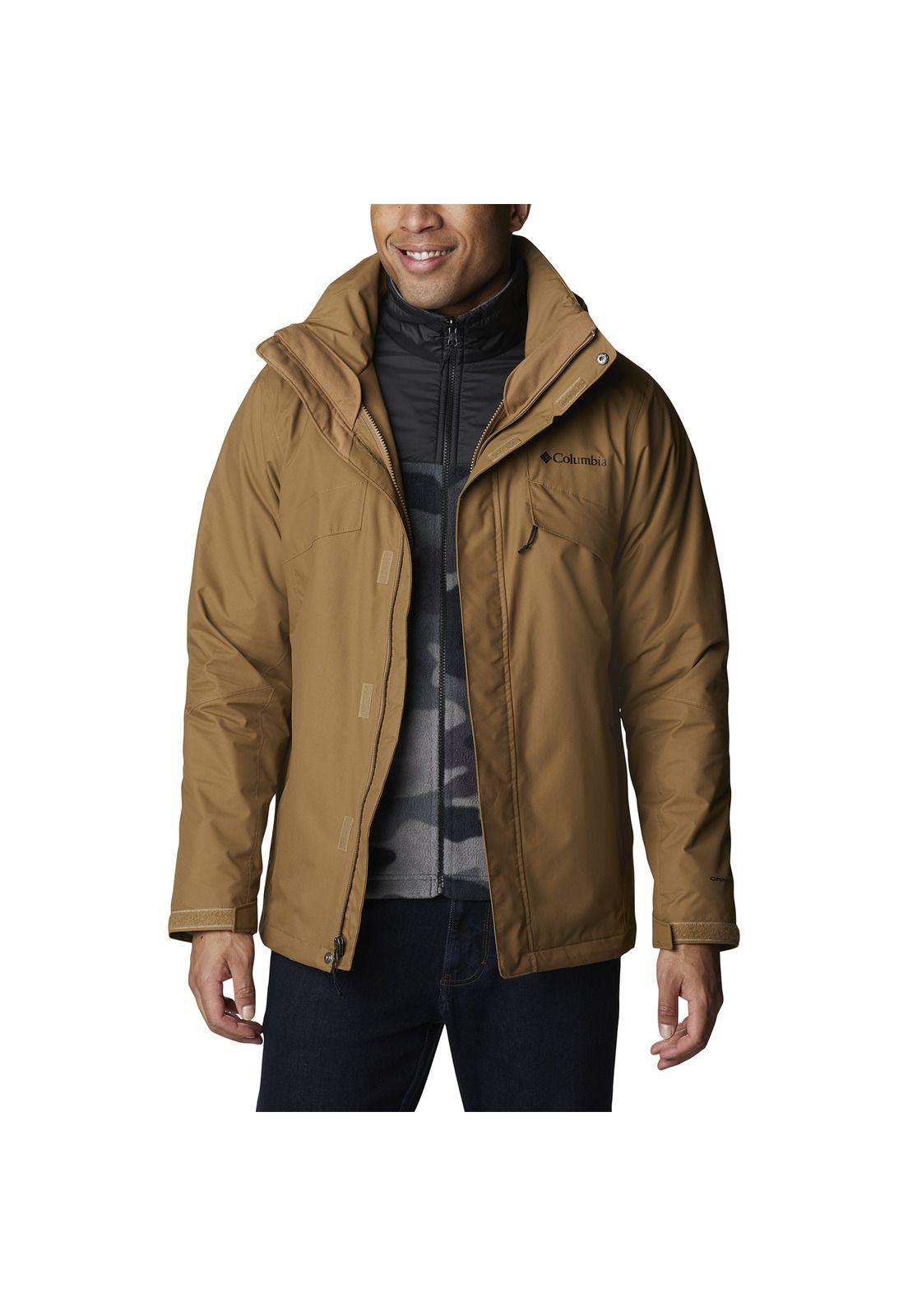 Chaqueta 3en1 Bugaboo II Fleece Jk Café Hombre-3
