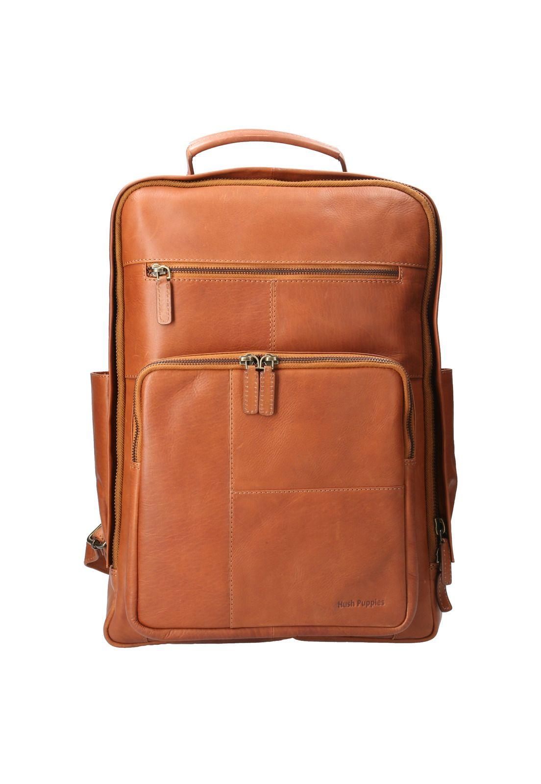 Maletín Cuero Unisex Om Dover Back Café-0