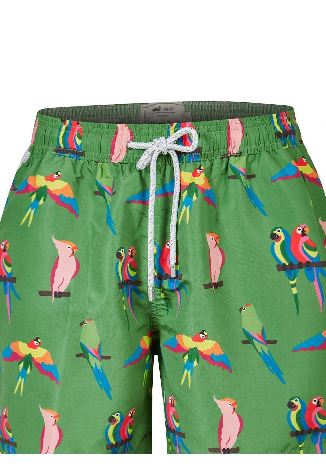 traje de baño Verde Izam Hombre -3