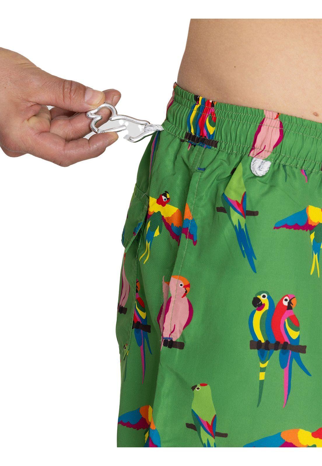 traje de baño Verde Izam Hombre -8