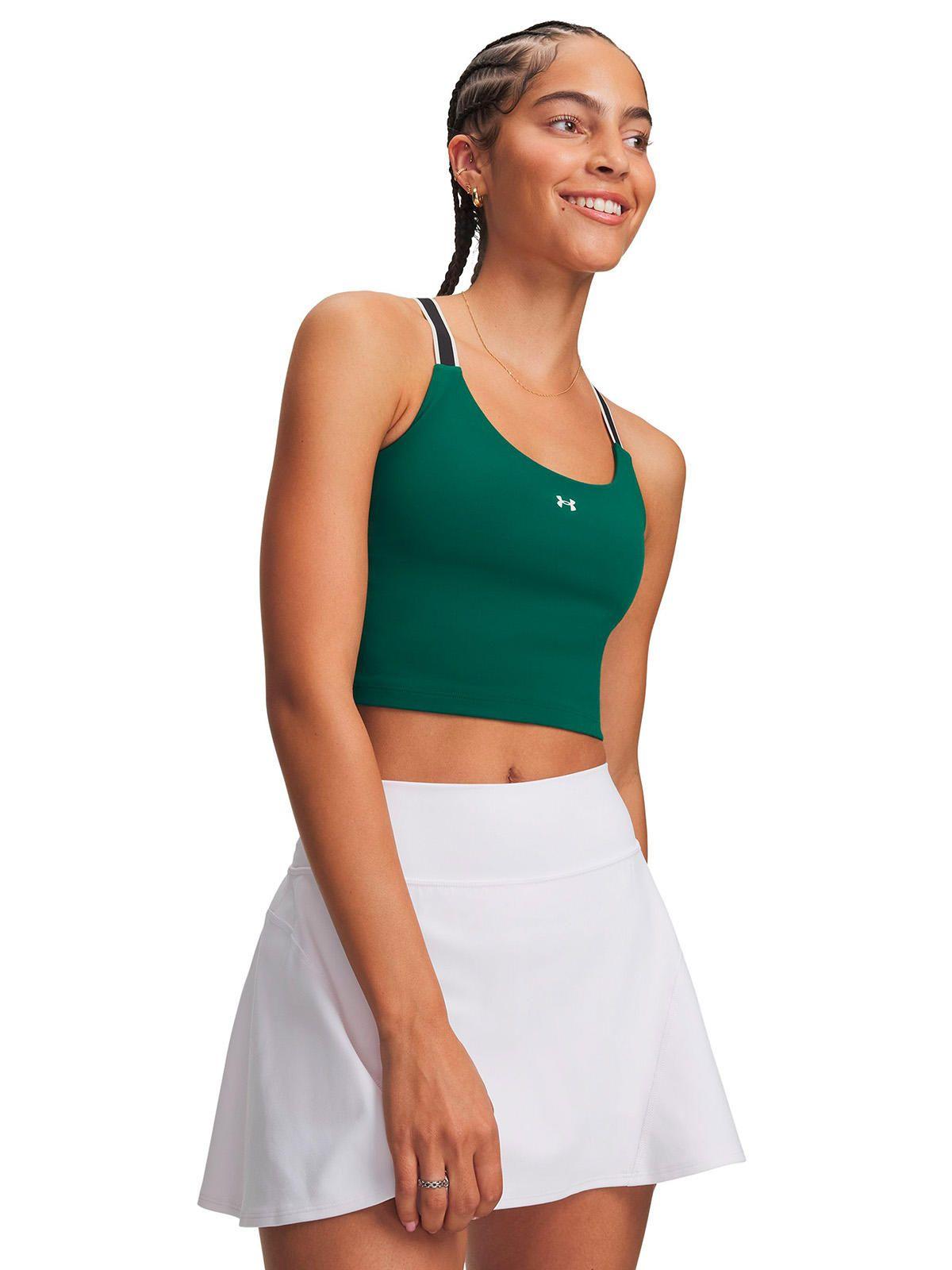Polera Motion Sport Tape verde Mujer-0