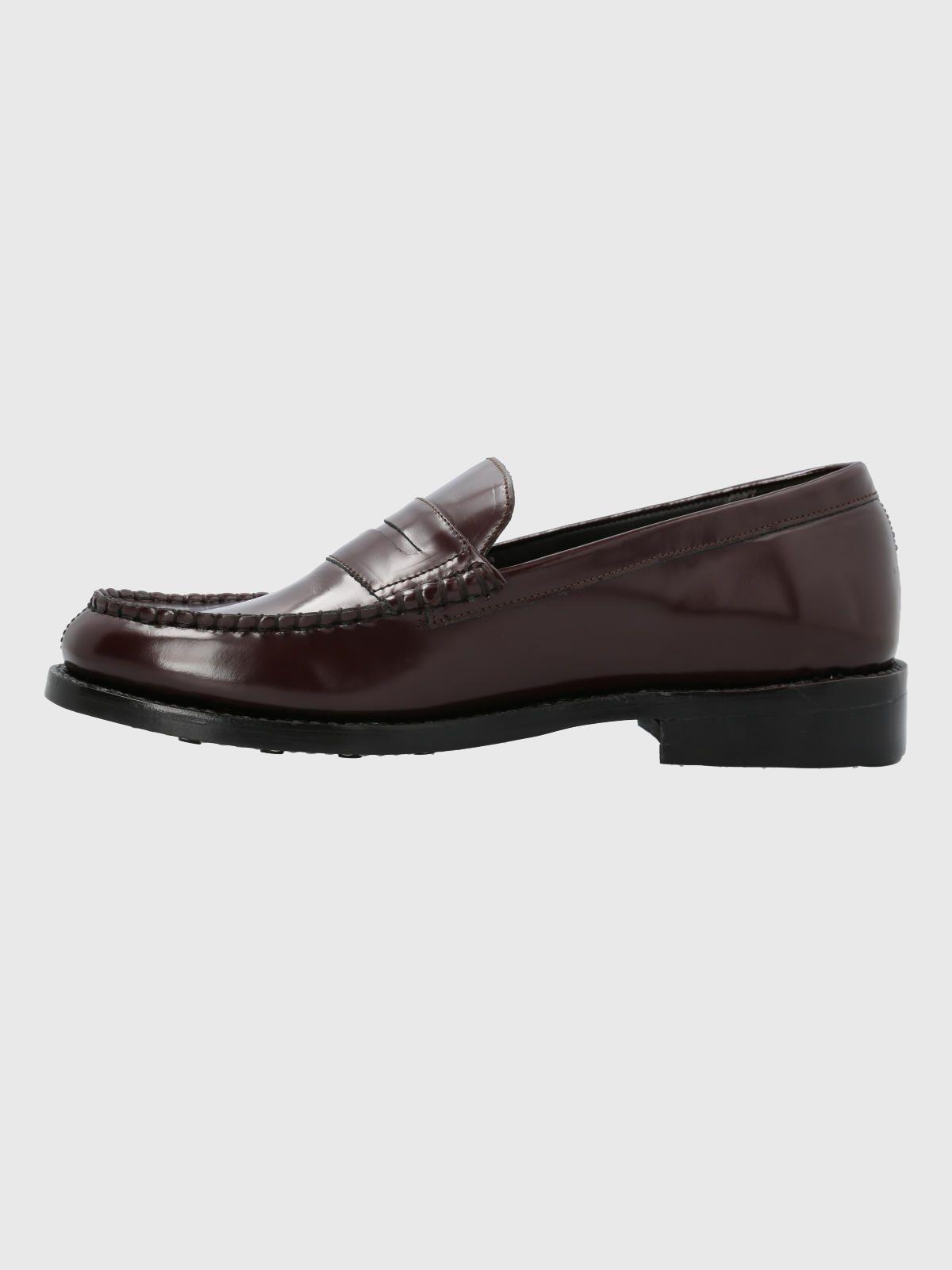 Mocasín Cuero Burdeo Hombre Kent -5