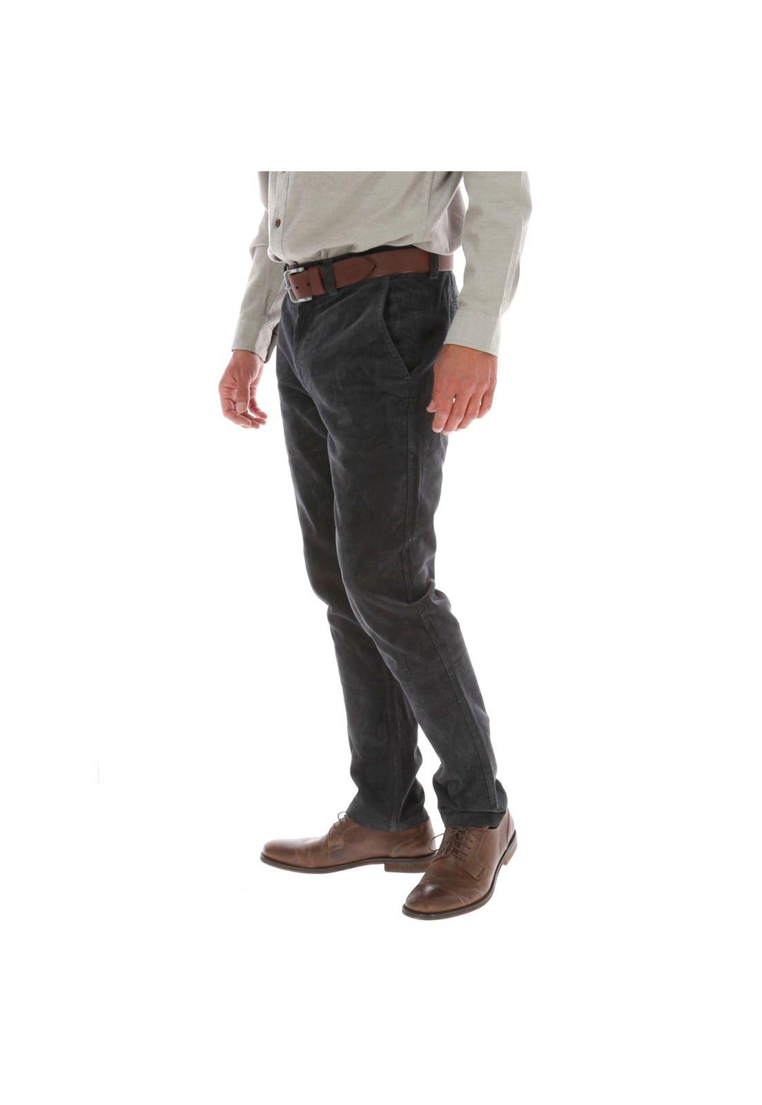 Pantalon Thikcord Rockford Gris-3