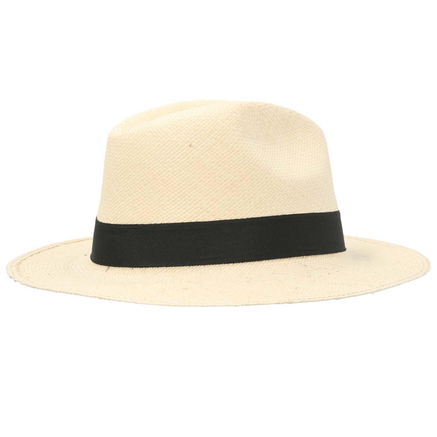 Sombrero Palma De Iraca Hombre Panama Crema-1
