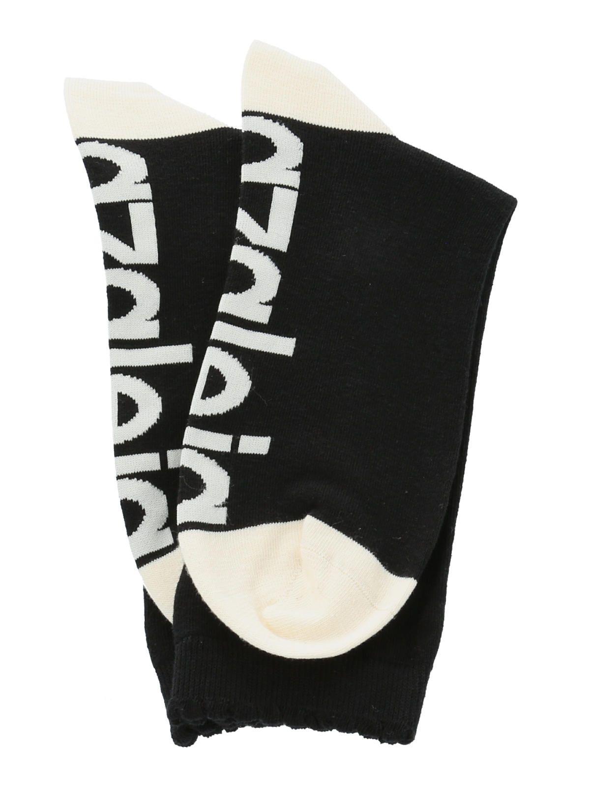 Calcetin Negro BasiSt Plain Mujer-2