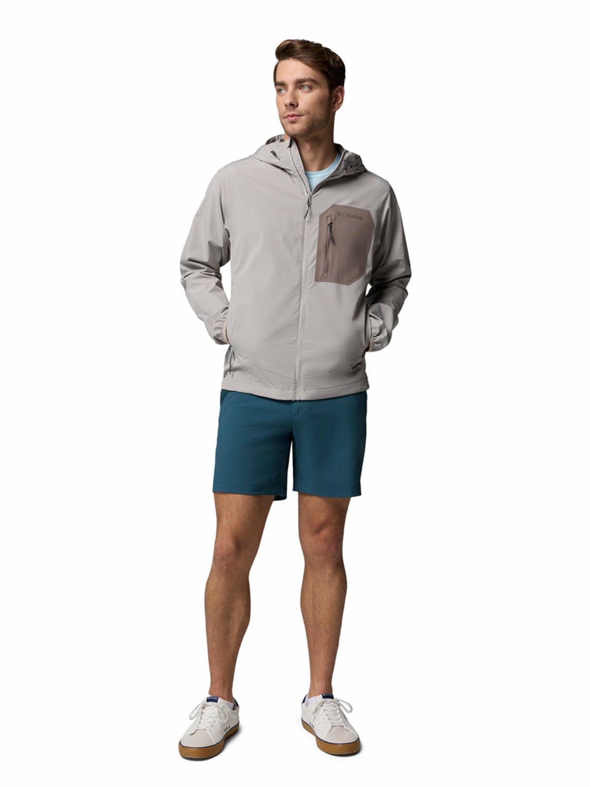 Softshell Hombre Tall Heights III Hoodied Gris-7