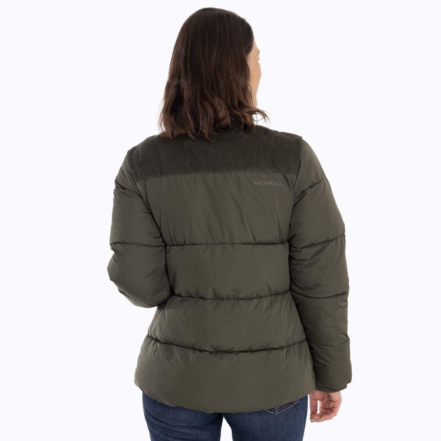 Parka Mujer Nowitna Café oscuro Merrell-3
