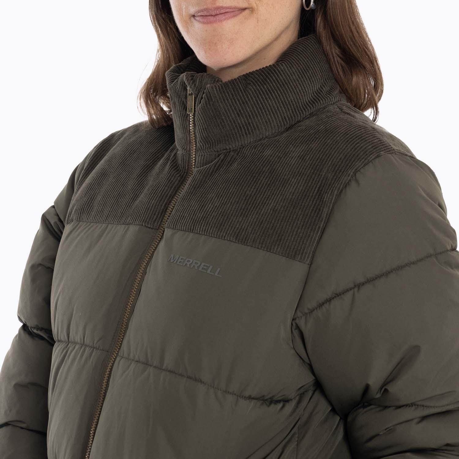Parka Mujer Nowitna Café oscuro Merrell-5