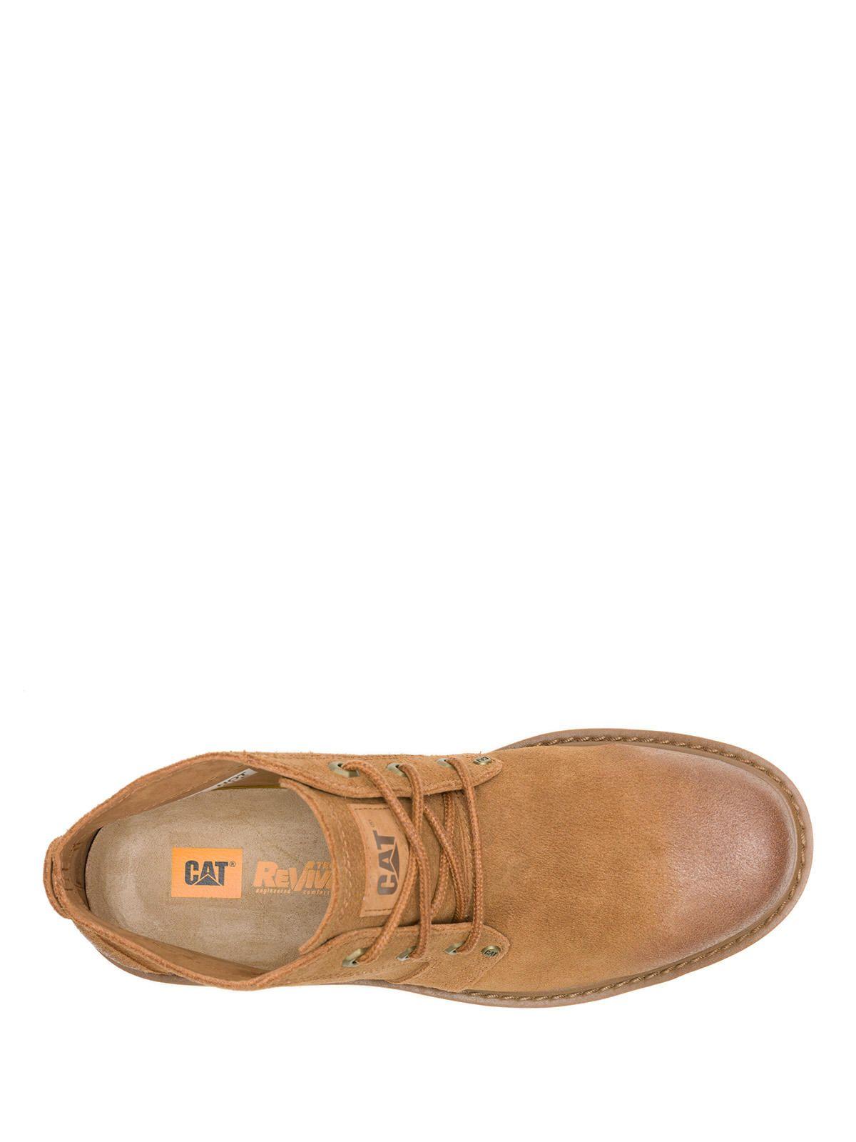 Botín Cuero Hombre Grader Chukka Café-6