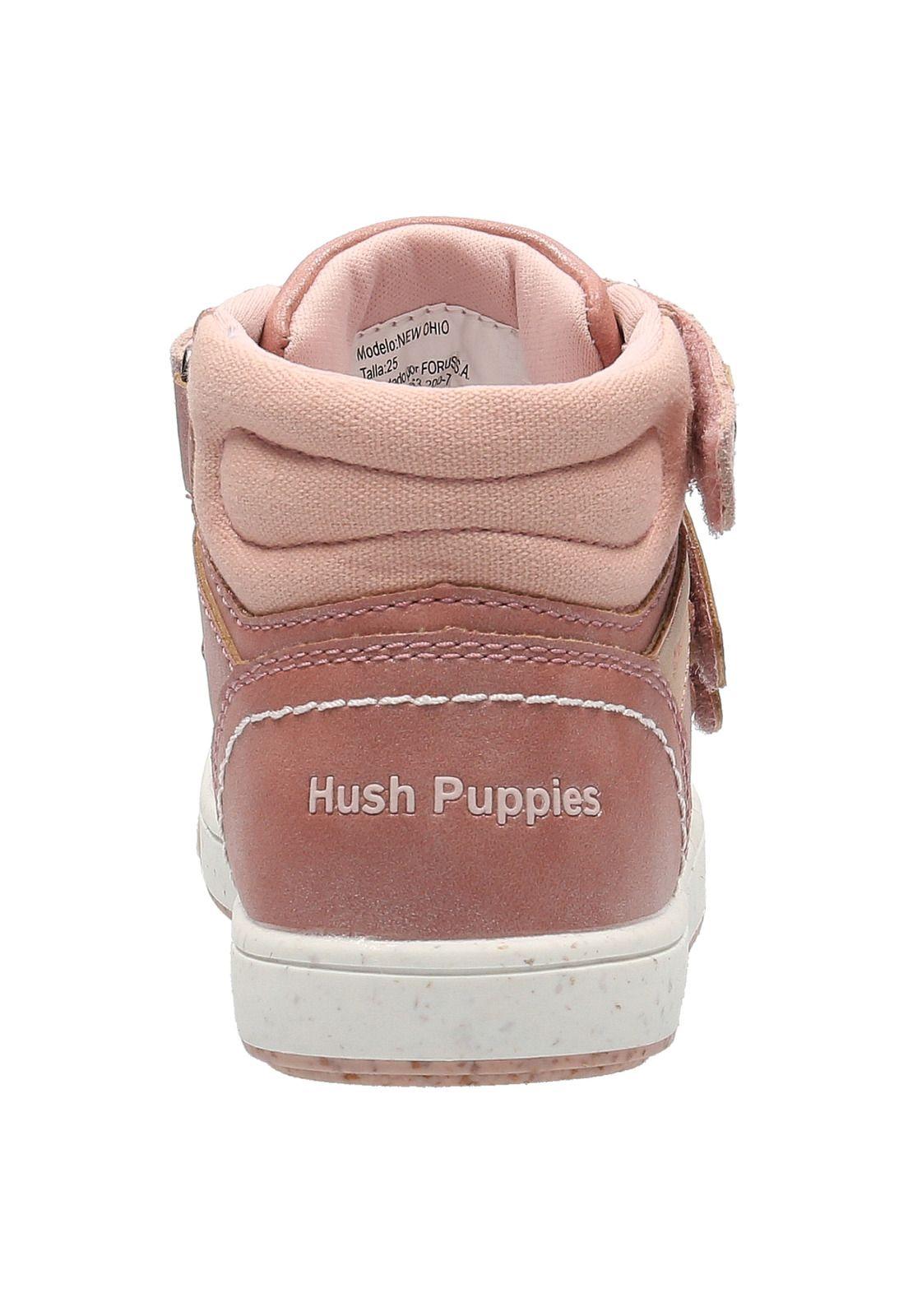 Botín Niña New Ohio Rosado (26 - 29)-5