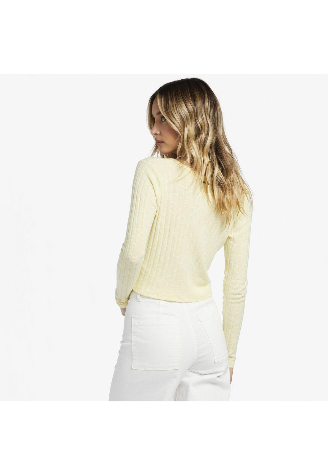 Sweater Little Somethin J Sw Amarillo Mujer-1
