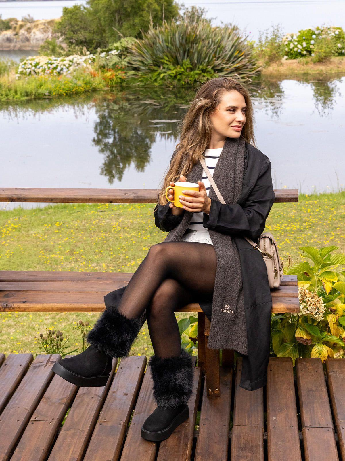 Botín Mujer Caterina 2 Negro-1