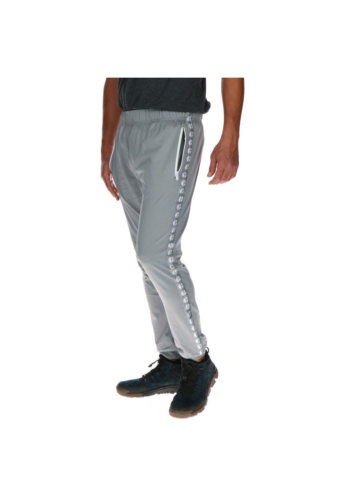 Pantalon Side Tape Jogger Gris-1