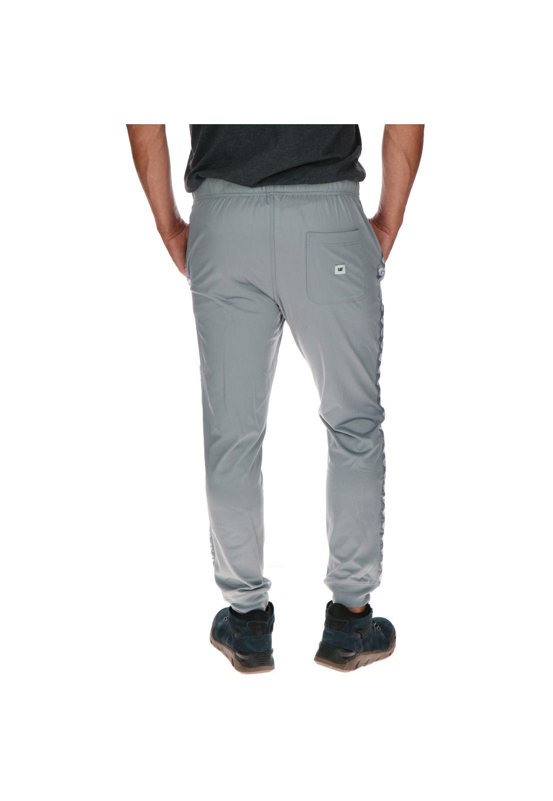 Pantalon Side Tape Jogger Gris-2