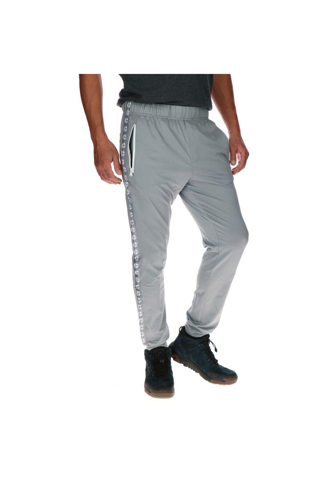 Pantalon Side Tape Jogger Gris-3