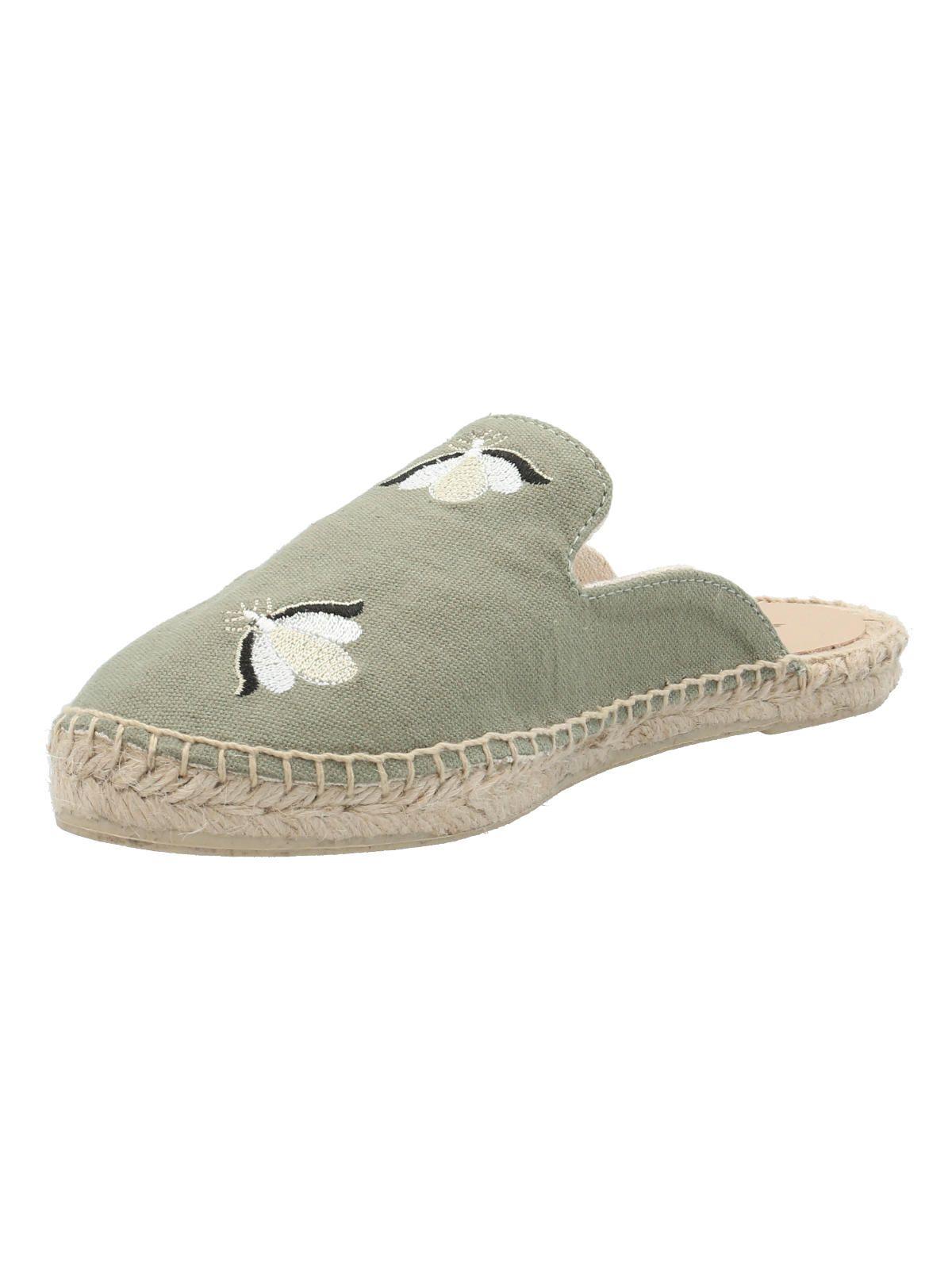 Alpargata Mujer Nera Verde Oscuro -3