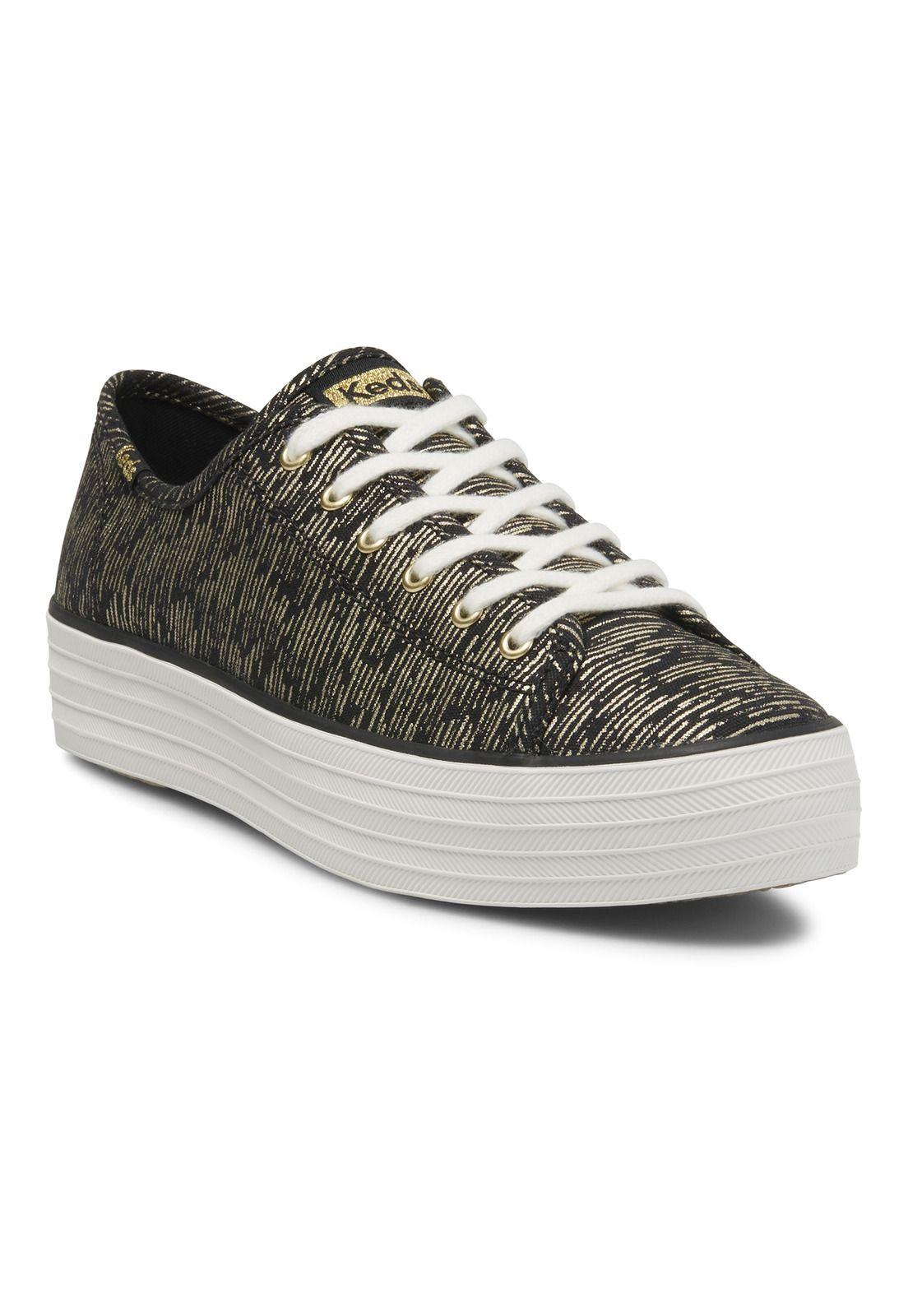Zapatilla Mujer Triple Kick I Negro-1